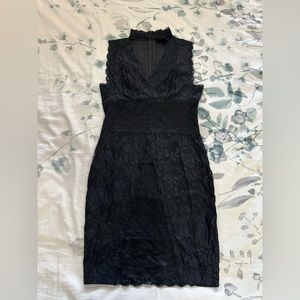 Guess black lace dress, size small.